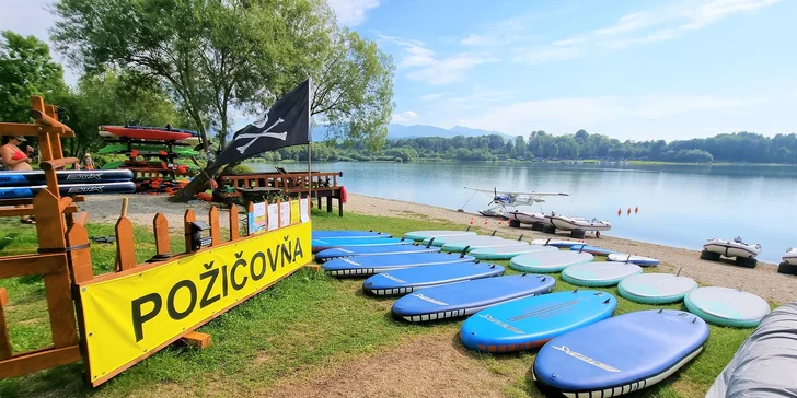 Let hydroplánom EUROFOX 912 ponad Liptovskú Maru s možnosťou pilotovania a fotografiami