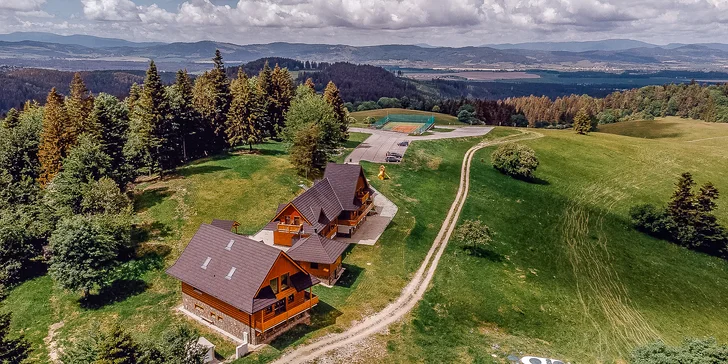 Nový rodinný penzión v lone Veľkej Fatry so špičkovým wellness, na cyklotrasách, neďaleko salaša a dychberúcimi výhľadmi