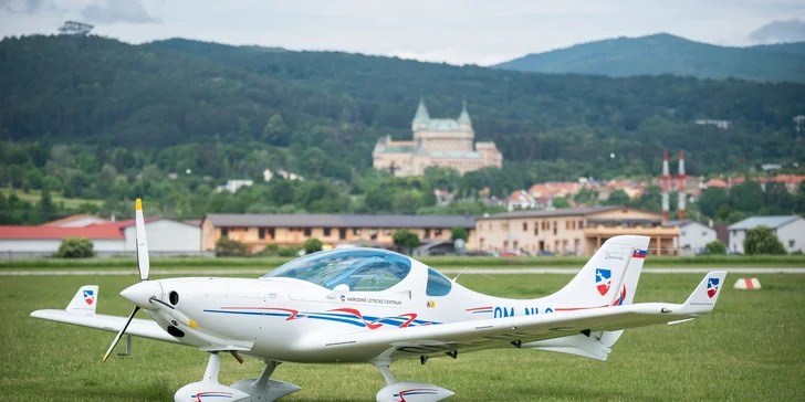 Vyhliadkový let novým lietadlom WT9 DYNAMIC LSA alebo VIPER SD4 NIGHT-VFR aj s možnosťou pilotovania pre 1 osobu