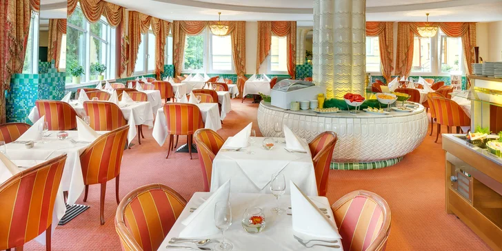 Luxusný 4* hotel v Mariánskych Lázňach: all inclusive jedlo a wellness