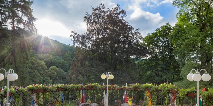 Luxusný 4* hotel v Mariánskych Lázňach: all inclusive jedlo a wellness