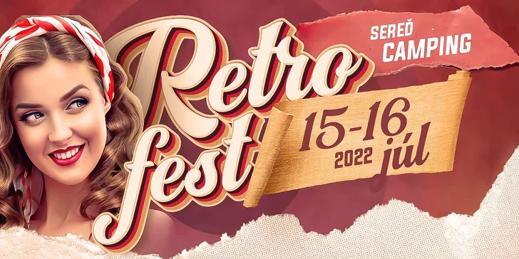 VIP Vstupenky na Retro fest Sereď aj s možnosťou osobného stretnutia s interpretmi
