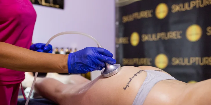Zoštíhľujúce a anticelulitídne vákuové masáže prístrojom Skulpturel