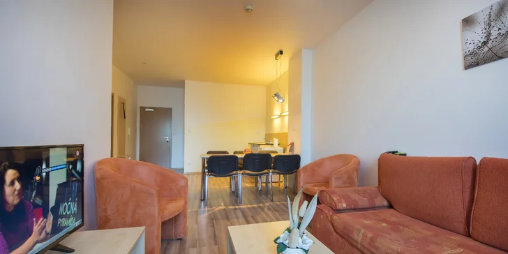 Rodinná wellness dovolenka v nadštandardne priestranných apartmánoch na úpätí Vysokých Tatier
