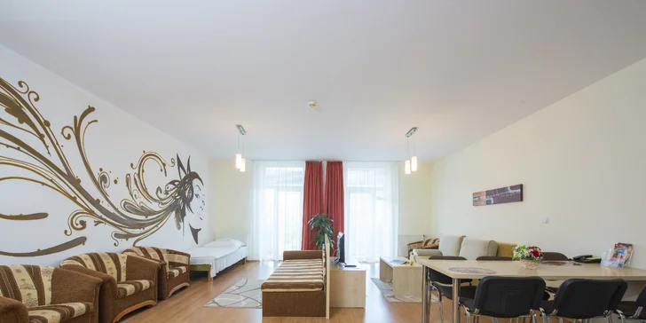Rodinná wellness dovolenka v nadštandardne priestranných apartmánoch na úpätí Vysokých Tatier
