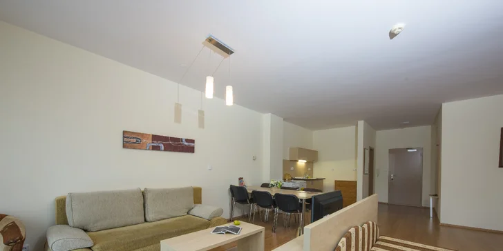 Rodinná wellness dovolenka v nadštandardne priestranných apartmánoch na úpätí Vysokých Tatier