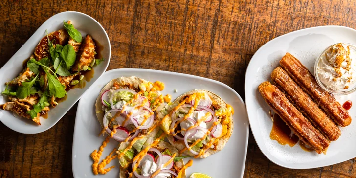 Gyoza, Tacos a Churros: 3-chodová večera v Skupinovej terapii