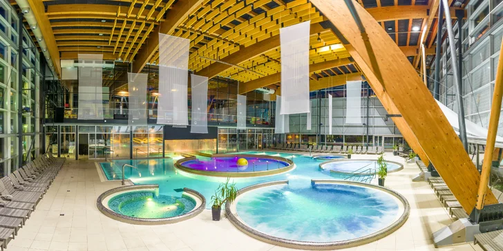 Hotel AquaCity Riverside*** so vstupom do aquaparku a extra vstupom do saunového sveta AquaCity Poprad
