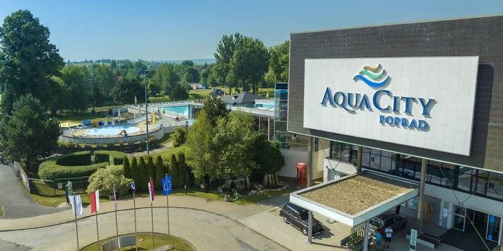 Hotel AquaCity Riverside*** so vstupom do aquaparku a extra vstupom do saunového sveta AquaCity Poprad