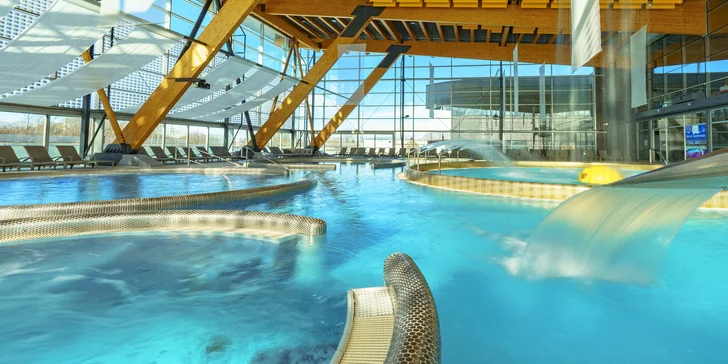 Hotel AquaCity Riverside*** so vstupom do aquaparku a extra vstupom do saunového sveta AquaCity Poprad