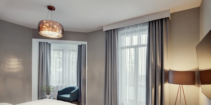 Nebeský oddych v nádhernom prostredí Nového Smokovca: elegantné izby, raňajky aj privátny wellness v boutique hoteli