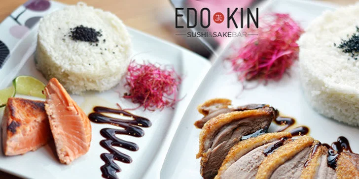 Kačací alebo lososový steak a Miso polievka