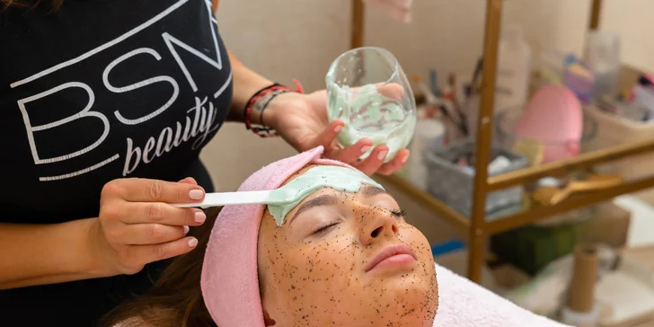 Coffee anti - age liftingové alebo hydratačné ošetrenie v BSM beauty