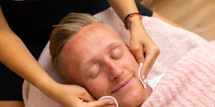 Pánske hĺbkové ošetrenie pleti v BSM beauty