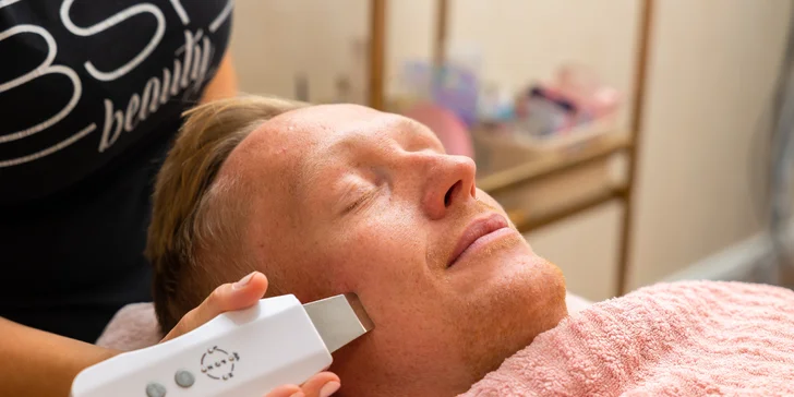 Pánske hĺbkové ošetrenie pleti v BSM beauty