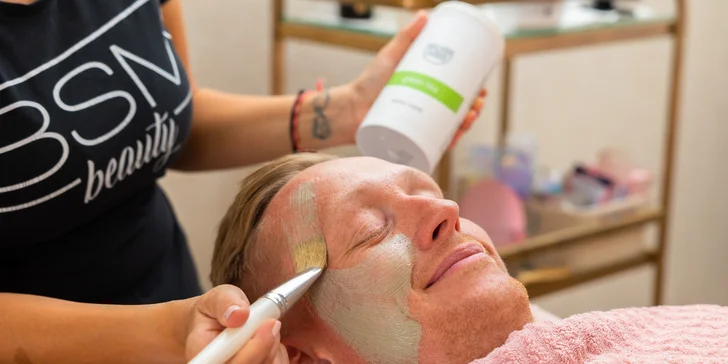 Pánske hĺbkové ošetrenie pleti v BSM beauty