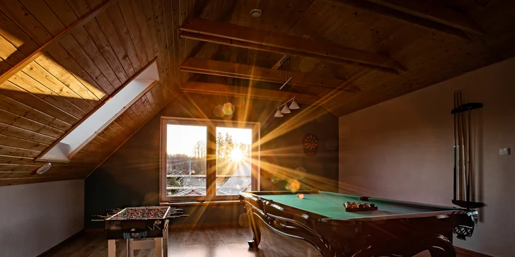 Luxusné ubytovanie až pre 10 osôb v horskej chate Wellness Chalet Harmonia