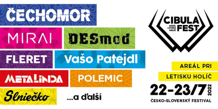 CIBULA FEST 2022 aj so vstupom do COOL ARENA
