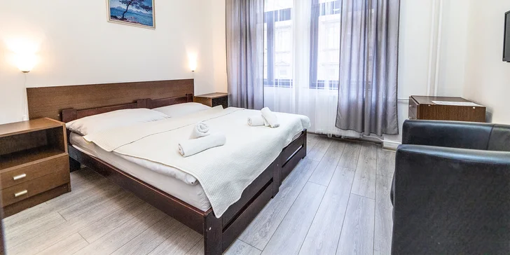 Pohodová dovolenka pri Stromovke a Výstavisku: rodinný hotel a bohaté bufetové raňajky