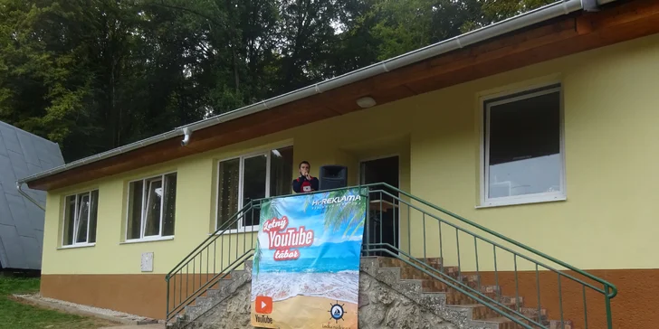 Letný Youtube tábor v rekreačnom zariadení v Prašníku
