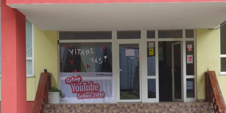 Letný Youtube tábor v rekreačnom zariadení v Prašníku
