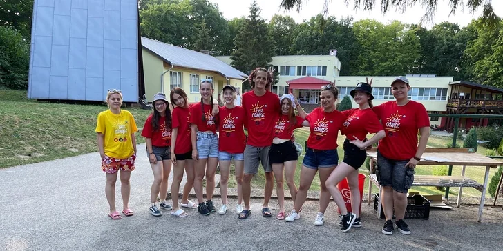 Letný Youtube tábor v rekreačnom zariadení v Prašníku