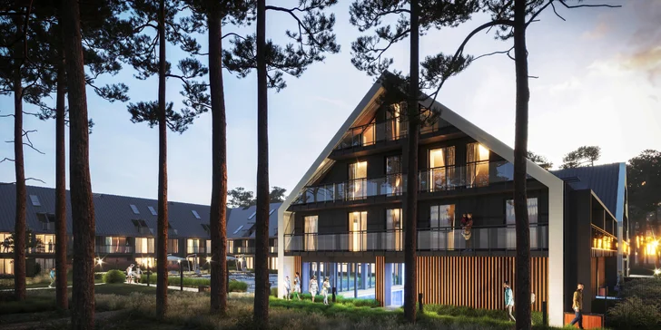 Pobyt v úplne novom rodinnom hoteli pri Baltskom mori: polpenzia, neobmedzený wellness aj fitness