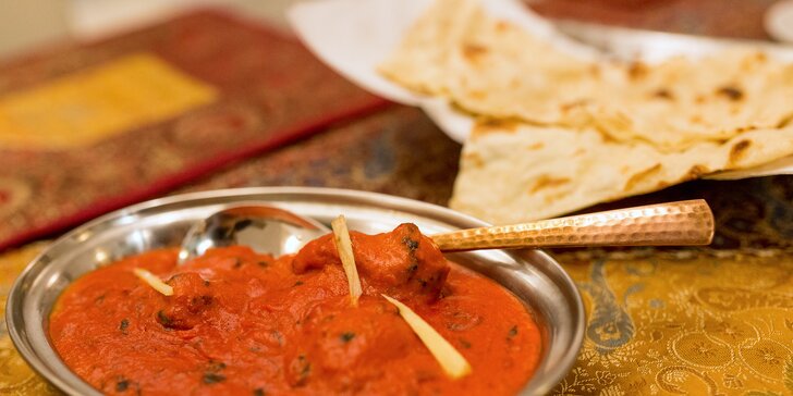 Ochutnajte Indiu: degustačný tanier pre 2 osoby či otvorený voucher na všetko