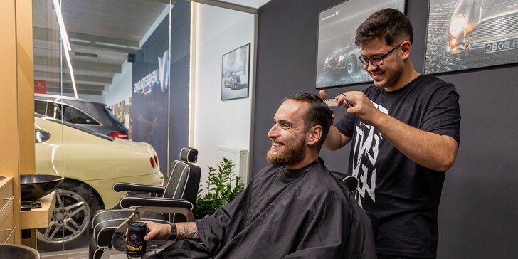 Barberské služby v BEGENTLEMAN: pánsky strih, úprava brady aj výhodný kombo balíček