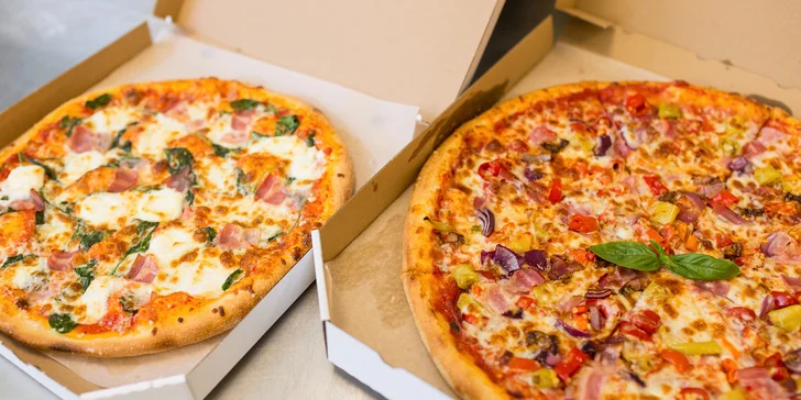 Na výber 10 druhov chutnej pizze či výborné Fusilli v Pizza di'Colore