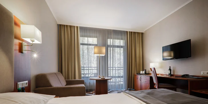 5* relax v poľských Beskydách: bazén s výhľadom, wellness aj raňajky