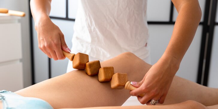 Maderoterapia: Anticelulitídna masáž drevenými valčekmi, v ponuke aj permanentky