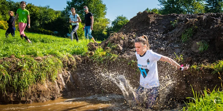 Štartovné na prekážkový beh HERO RACE pre deti i dospelých