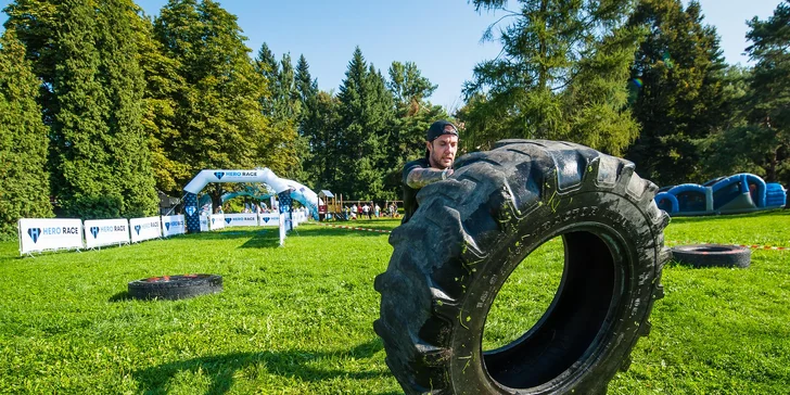 Štartovné na prekážkový beh HERO RACE pre deti i dospelých
