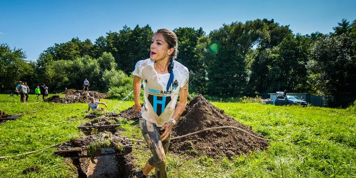 Štartovné na prekážkový beh HERO RACE pre deti i dospelých