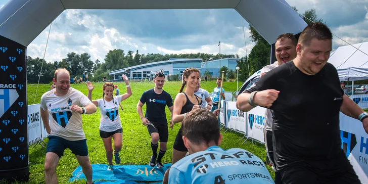 Štartovné na prekážkový beh HERO RACE pre deti i dospelých