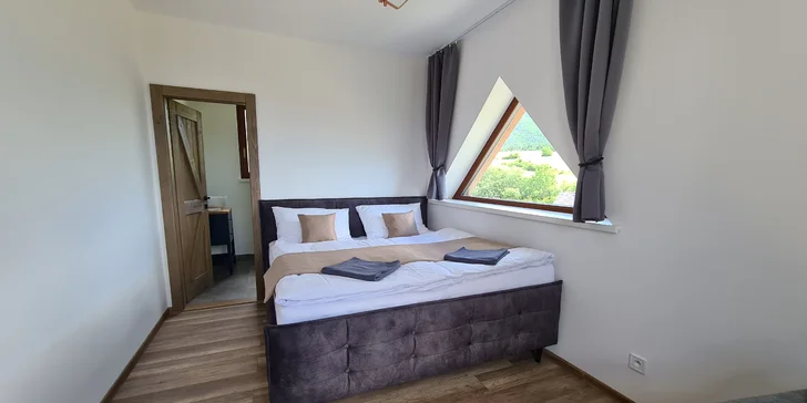 Leto alebo jeseň v očarujúcej prírode Liptova: prenajmite si luxusný chalet až pre 14 osôb