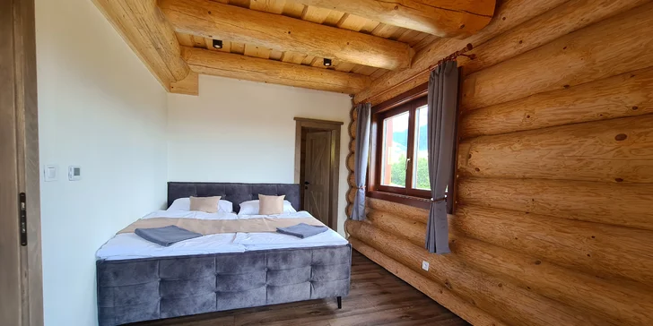 Leto alebo jeseň v očarujúcej prírode Liptova: prenajmite si luxusný chalet až pre 14 osôb