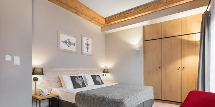 Príjemný oddych v Zakopanom: moderný hotel s komfortnými izbami, raňajkami či polpenziou
