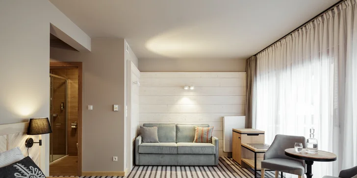 Príjemný oddych v Zakopanom: moderný hotel s komfortnými izbami, raňajkami či polpenziou