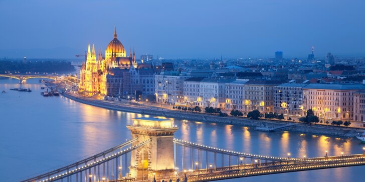 Skvelá dovolenka v Budapešti: pobyt s raňajkami a neobmedzeným wellness, dieťa do 11,9 rokov zadarmo