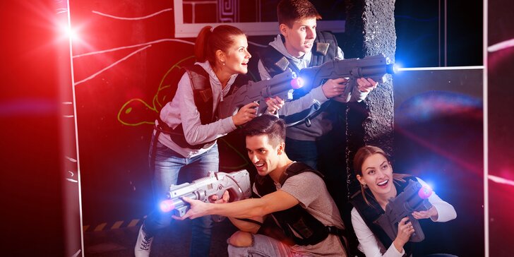 Akčná zábava pre celú rodinu či partiu kamarátov v Laser Game
