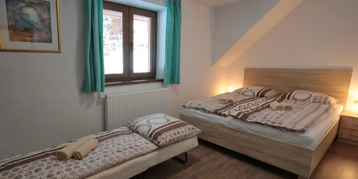 Príjemný pobyt v očarujúcej prírode Jasnej: apartmány s kuchyňou aj balkónom pre 5 osôb
