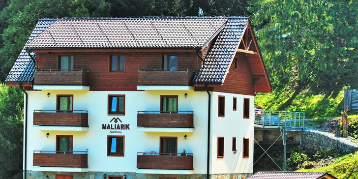 Príjemný pobyt v očarujúcej prírode Jasnej: apartmány s kuchyňou aj balkónom pre 5 osôb