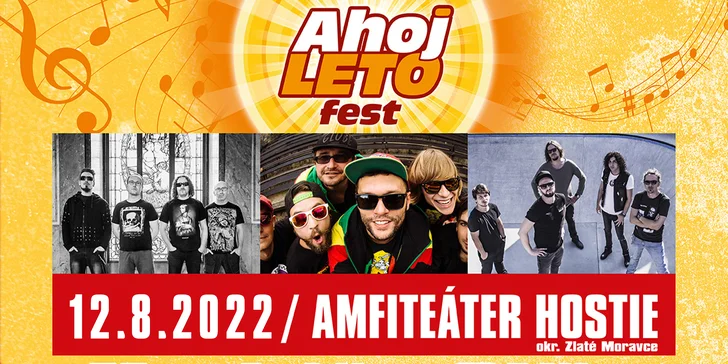 Ahoj LETO fest v znamení skvelej hudby: Horkýže Slíže, Smola a Hrušky, NoControl, RebelSky, Hoväda.sk a Inside