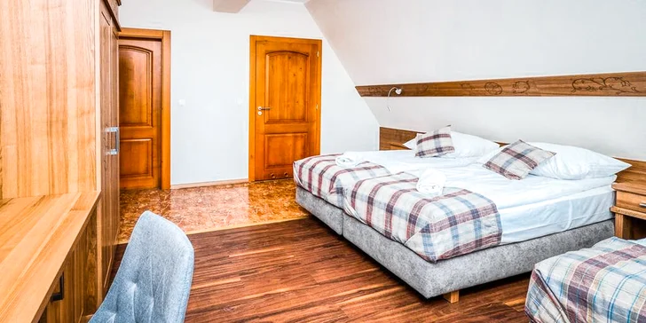 Oddych s wellness a raňajkami alebo polpenziou v poľských Tatrách: vhodné pre páry aj rodiny