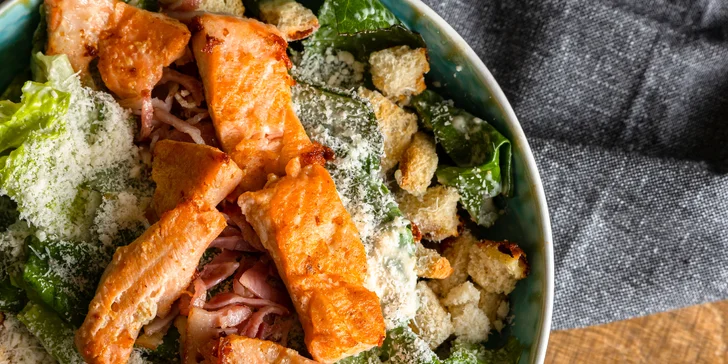 Morské dvojchodové menu s krevetami, kalamármi či lososom