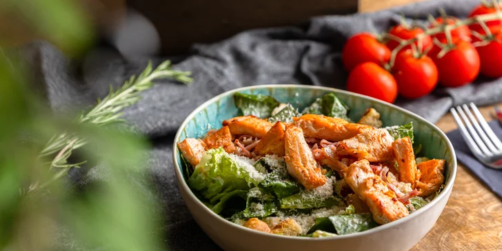 Morské dvojchodové menu s krevetami, kalamármi či lososom