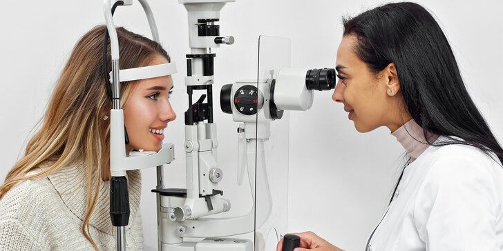 Meranie zrakovej ostrosti a tlaku + 20 % zľava na rámy