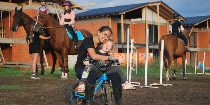 Letný jazdecký tábor pre milovníkov koní v Hrabušiciach